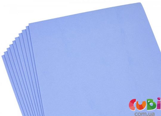 Фоамиран флексика UNISON Голубой 20х30 см (8966), Синій