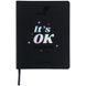 Щоденник шкільний Kite It's OK (K26-283-5), м'яка обкладинка, PU