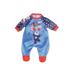 Одяг для ляльки BABY BORN серії День Народження - СВЯТКОВИЙ КОМБІНЕЗОН (на 43 cm, синій) (831090-2)