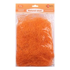 Сизаль натуральний SANTI, 30 г, помаранчевий (742780)