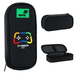 Пенал Kite 662 Cyber ​​(K26-662-6), Чорний