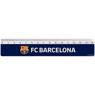 Линейка пластиковая Kite FC Barcelona BC25-090, 15 см