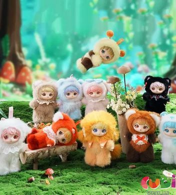 Коллекционная мягкая игрушка с кольцом Pop Top Letsvan серии Ziyuli &ndash; вечеринка зверят