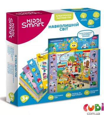 Электронная логическая игра KIDDI SMART - ВИКТОРИНА ОКРУЖАЮЩИЙ МИР