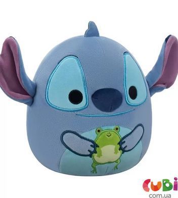 Мягкая игрушка SQUISHMALLOWS серии "Disney" &ndash; СТИЧ С ЛЯГУШКОЙ (17 см)