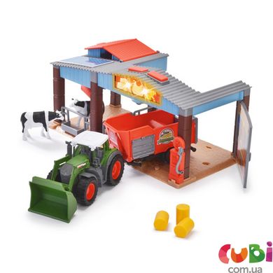 Ігровий набір Ферма з трактором Фендт зі звуковими та світловими ефектами, 2 фігурки, 3+, 373 5003