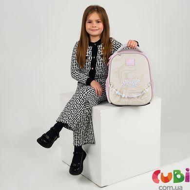 Рюкзак Kite Education каркасный 555 Dazzling (K26-555S-2), Бежевый
