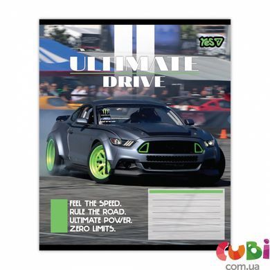 Зошит учнівський Yes Ultimate drive А5 18 кл. (768784)