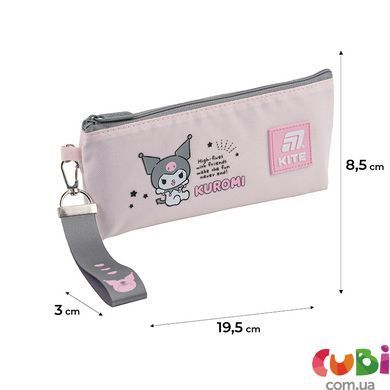 Пенал Kite Kuromi HK25-680-2 з малюнком персонажа Kuromi, комбінований