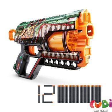 Бластер швидкострільний X-SHOT Skins Griefer Beast Out (12 патронів), 36561A