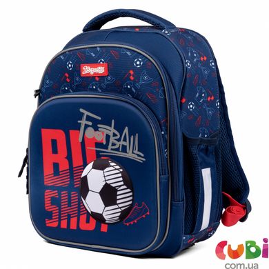 552344 Школьный рюкзак 1 Вересня S-106 Football, Blue