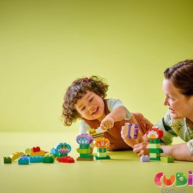 Конструктор Lego DUPLO Творчий сад і квіти (10444), комбінований