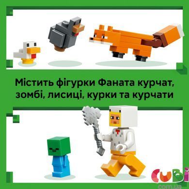 Конструктор Lego Minecraft Куриная ферма (21585)