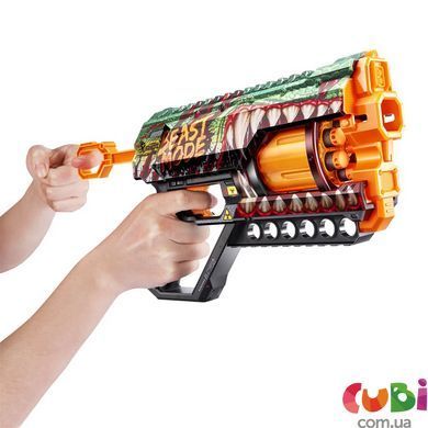 Бластер швидкострільний X-SHOT Skins Griefer Beast Out (12 патронів), 36561A