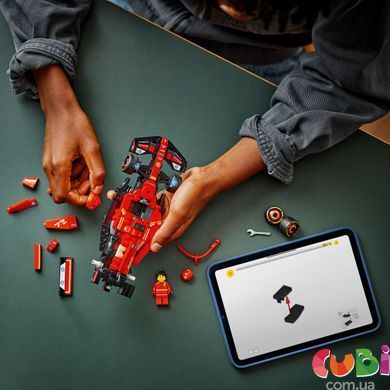 Конструктор Lego Speed Champions Автомобіль для перегонів F1 Ferrari SF-24 (77242), комбінований