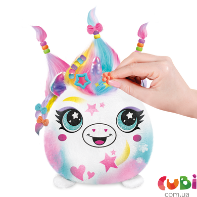 Набір DIY AIRBRUSH PLUSH - Hair'iffic "Зроби зачіску - Принцеса" з іграшковим аерографом