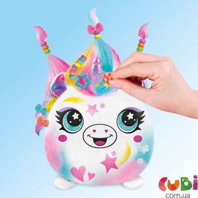 Набір DIY AIRBRUSH PLUSH - Hair'iffic "Зроби зачіску - Принцеса" з іграшковим аерографом
