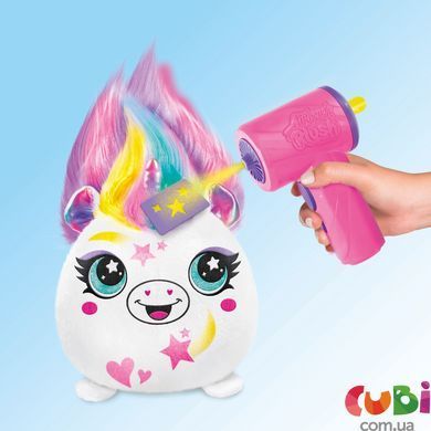 Набір DIY AIRBRUSH PLUSH - Hair'iffic "Зроби зачіску - Принцеса" з іграшковим аерографом