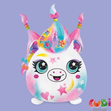 Набір DIY AIRBRUSH PLUSH - Hair'iffic "Зроби зачіску - Принцеса" з іграшковим аерографом