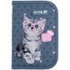 Пенал без наповнення Kite Studio Pets SP25-622-1, 1 відділення, 2 відвороти, комбінований