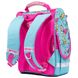 Рюкзак шкільний каркасний SMART PG-11 Bright butterfliesl , блакитний (557723)