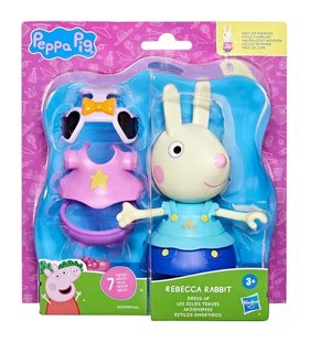 Игровой набор PEPPA FIGURINES серии "Модное приключение" - ОДЕНЬ РЕБЕККУ