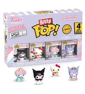Набір ігрових фігурок BITTY POP! серії "Sanrio" - КУРОМІ (4 фігурки в ас.)