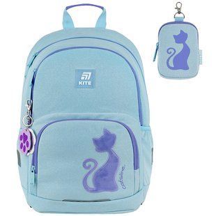 Рюкзак для школы Kite Education Catsline K25-585M-1, комбинированый