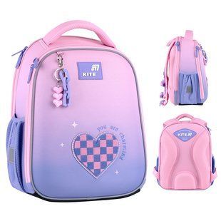 Рюкзак Kite Education каркасный 555 Charming (K26-555S-4), Розовый