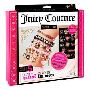 Набор для создания шарм-браслетов &laquo;Королевский шарм&raquo;, MR4404 Juicy Couture, Різнобарвний