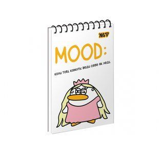 Зошит для записів Yes А6/80 од.спіраль "Mood" ВДЛ (152477)