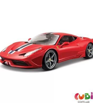 Автомодель - FERRARI 458 SPECIALE (1:18), Желтый, красный