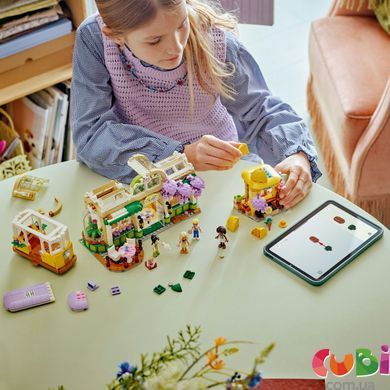 Конструктор Lego Friends Кавʼярня з рослинами і квіткова крамниця (42671), комбінований
