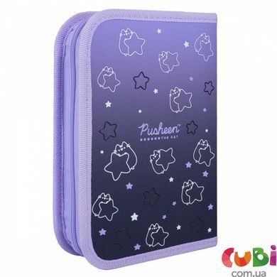 Пенал жесткий YES одинарный с двумя клапанами HP-04 Pusheen Stellar (533626)