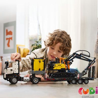 Конструктор дитячий Lego Вантажівка Volvo FMX і Електричний екскаватор EC230 (42175)