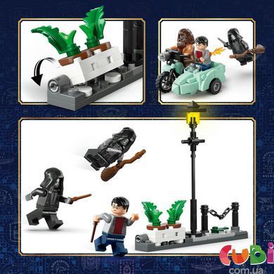 Конструктор Lego Harry Potter Геґрід і Гаррі: Втеча з Тисової вулиці (76459)