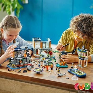 Конструктор детский ТМ Lego Полицейский остров-тюрьма (60419), комбинированый