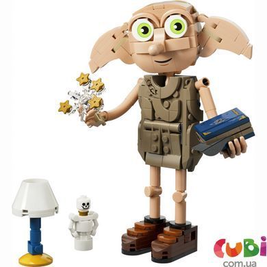 Конструктор Lego Добі, вільний ельф Harry Potter (76469)