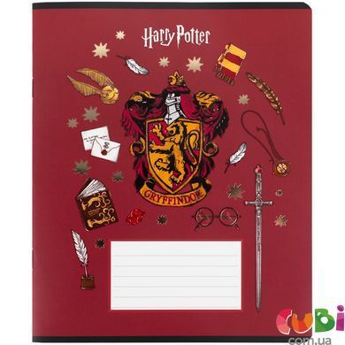 Зошит шкільний Kite Harry Potter (HP26-232), 12 аркушів, клітинка