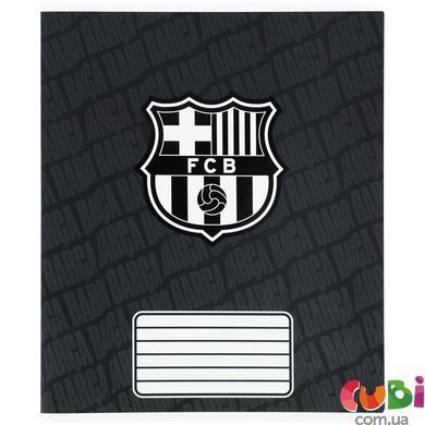 Зошит шкільний Kite FC Barcelona (BC26-237), 18 аркушів, лінія