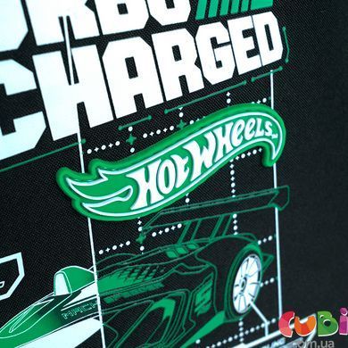 Рюкзак школьный каркасный Kite Education Hot Wheels (HW26-555S), Чорний