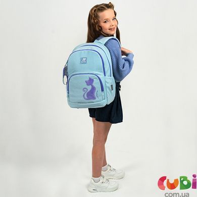Рюкзак для школы Kite Education Catsline K25-585M-1, комбинированый