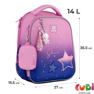 Рюкзак шкільний каркасний Kite Education Sparkling K25-555S-9, комбінований