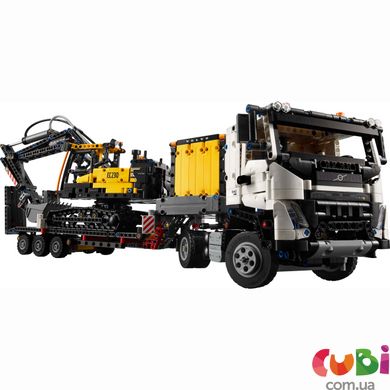 Конструктор дитячий Lego Вантажівка Volvo FMX і Електричний екскаватор EC230 (42175)