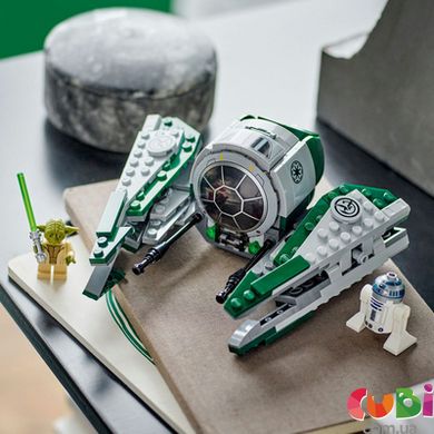 Конструктор детский ТМ Lego Джедайский истребитель Йоды (75360)