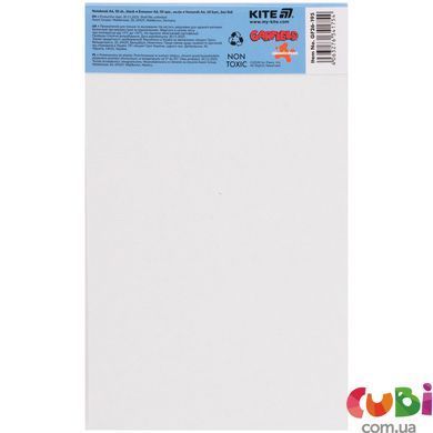 Блокнот-планшет Kite,A6, 50 листов, без линий GF (GF26-195)