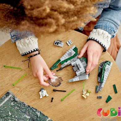 Конструктор дитячий ТМ Lego Джедайський винищувач Йоди (75360)
