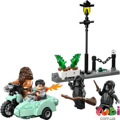 Конструктор Lego Harry Potter Геґрід і Гаррі: Втеча з Тисової вулиці (76459)
