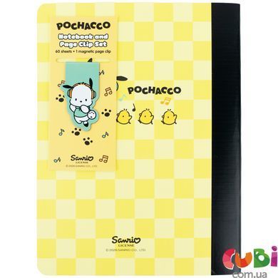 Блокнот з магнітною закладкою Kite Pochacco (PC26-192), А5, 60 аркушів, клітинка