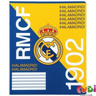 Зошит шкільний Kite Real Madrid (RL26-232), 12 аркушів, клітинка